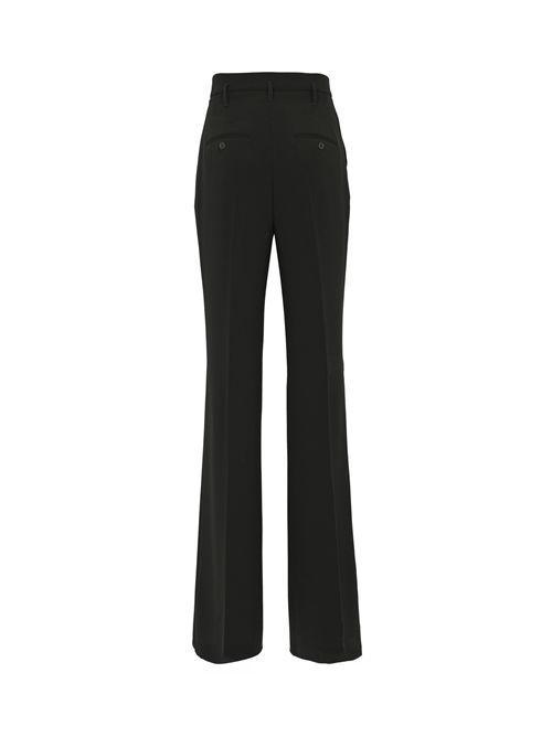 Pantalone a zampa Alabama in cady Nero MAX MARA STUDIO | 2526136131600001